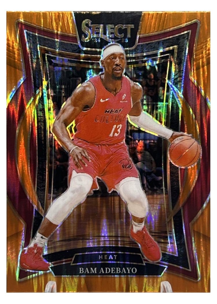 2024-25 Panini Select Base Set Bam Adebayo #15 card