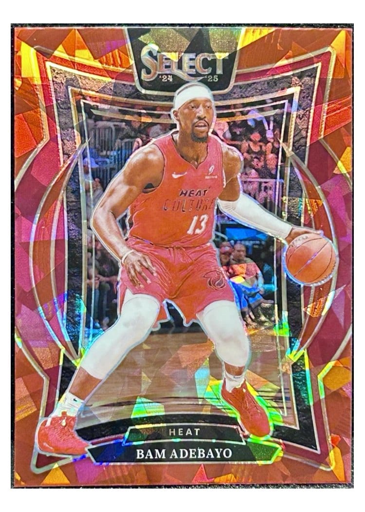 2024-25 Panini Select Base Set Bam Adebayo #15 card