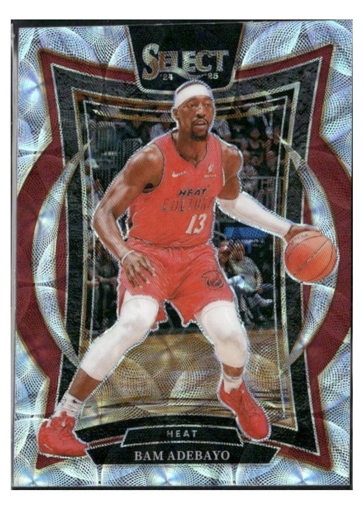 2024-25 Panini Select Base Set Bam Adebayo #15 card