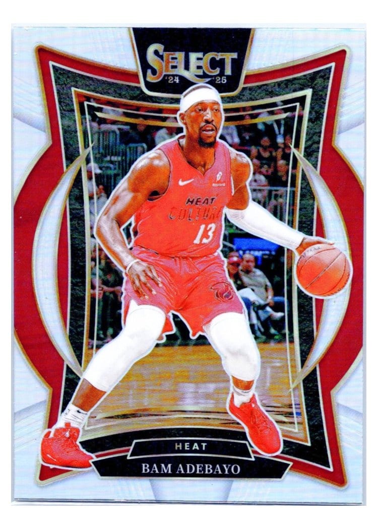 2024-25 Panini Select Base Set Bam Adebayo #15 card