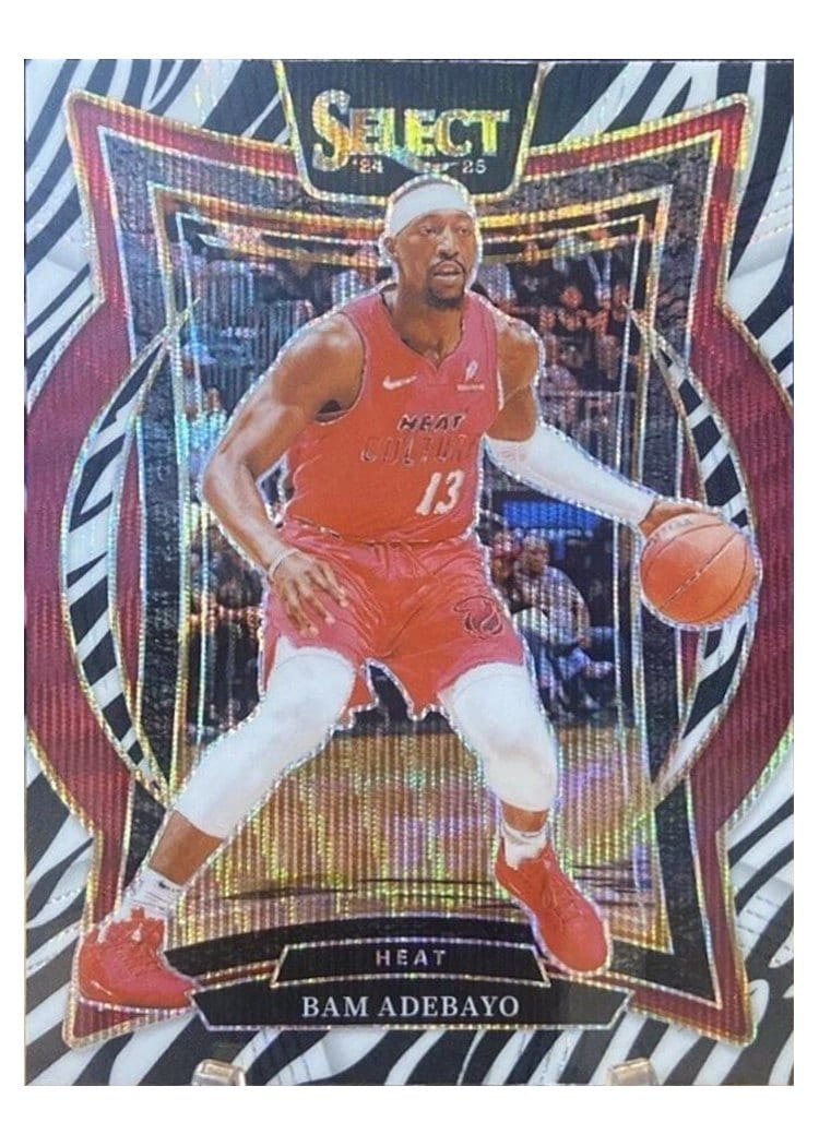 2024-25 Panini Select Base Set Bam Adebayo #15 card
