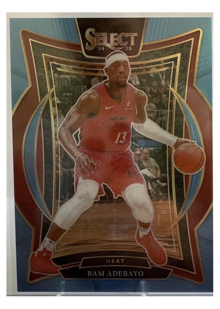 2024-25 Panini Select Base Set Bam Adebayo #15 card