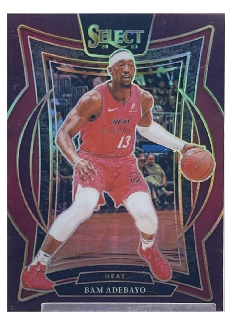 2024-25 Panini Select Base Set Bam Adebayo #15 card