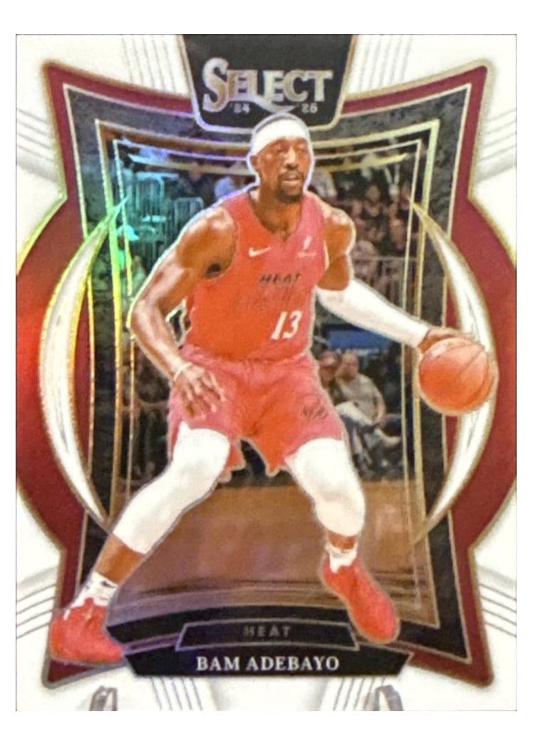 2024-25 Panini Select Base Set Bam Adebayo #15 card
