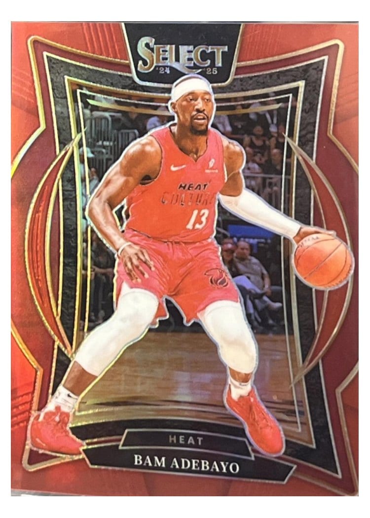 2024-25 Panini Select Base Set Bam Adebayo #15 card