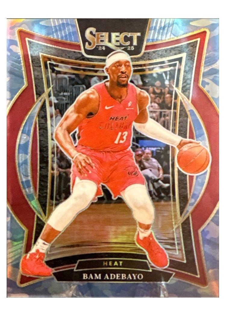 2024-25 Panini Select Base Set Bam Adebayo #15 card