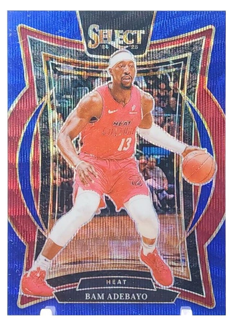2024-25 Panini Select Base Set Bam Adebayo #15 card