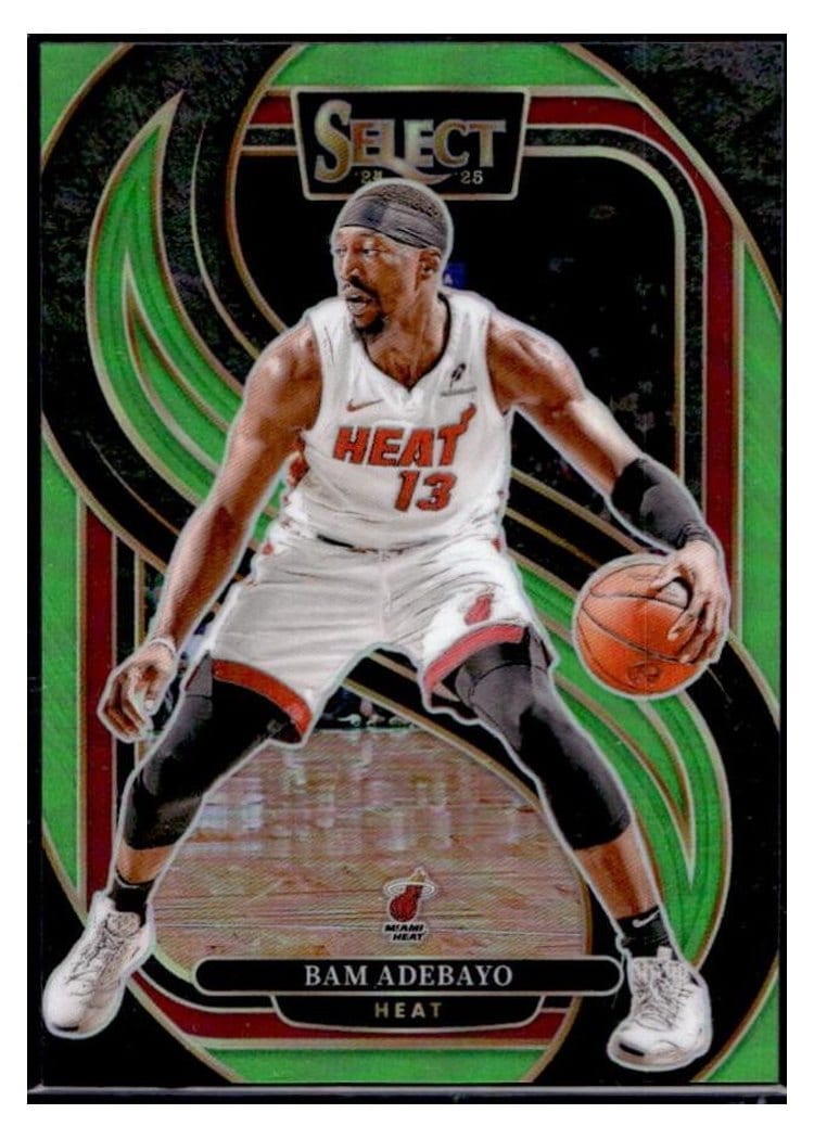 2024-25 Panini Select Base Set Bam Adebayo #15 card