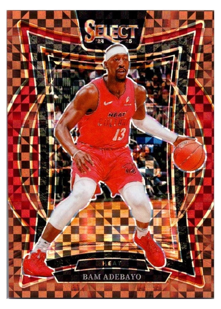 2024-25 Panini Select Base Set Bam Adebayo #15 card