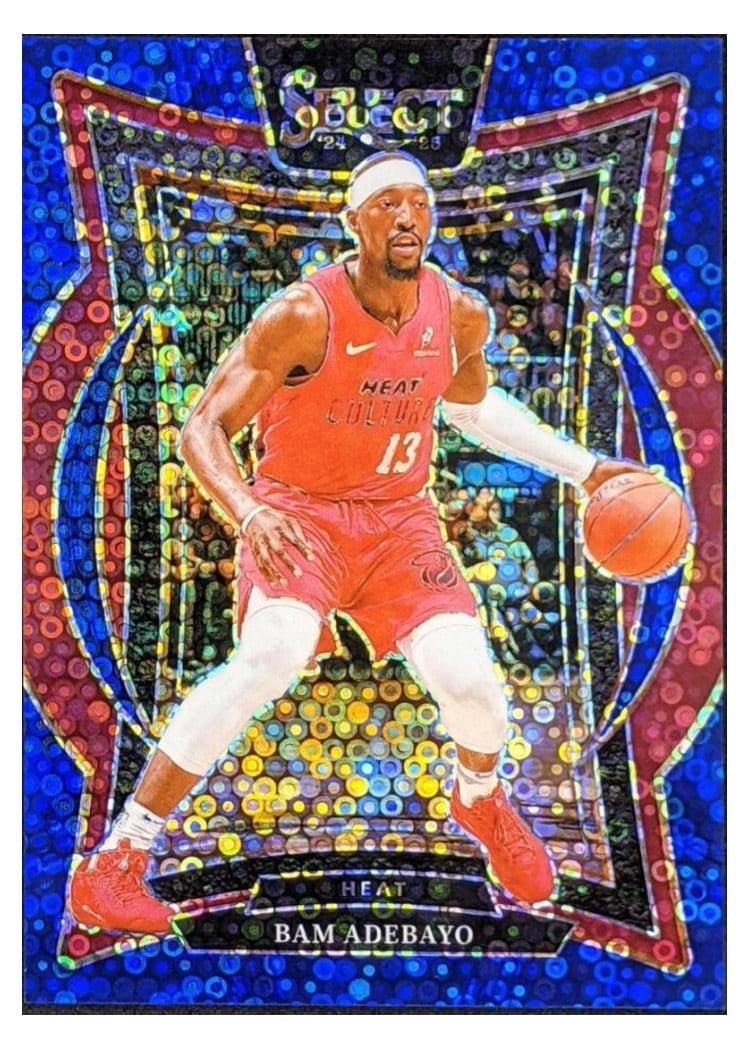 2024-25 Panini Select Base Set Bam Adebayo #15 card