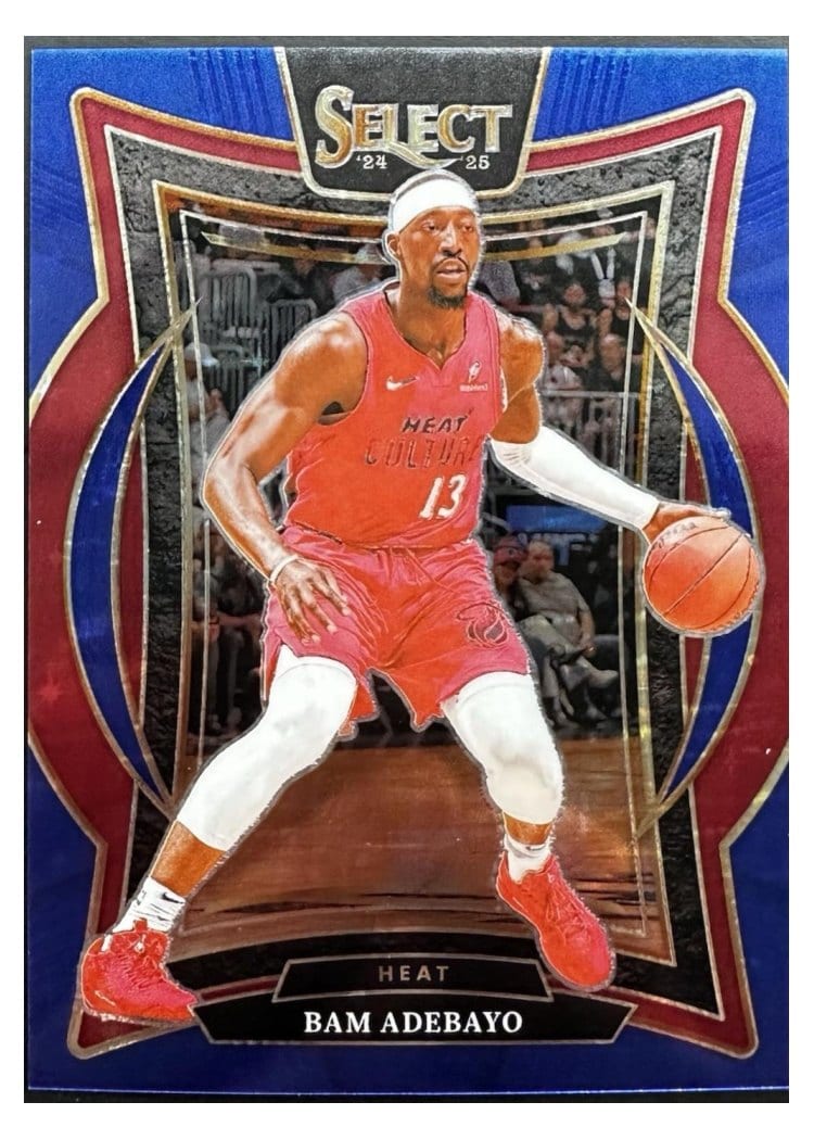 2024-25 Panini Select Base Set Bam Adebayo #15 card