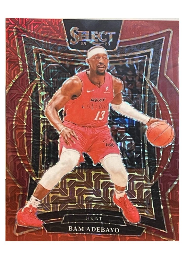 2024-25 Panini Select Base Set Bam Adebayo #15 card