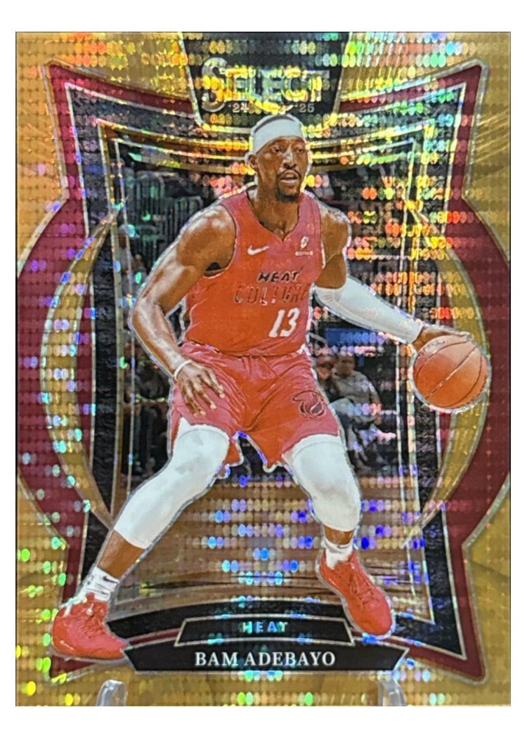 2024-25 Panini Select Base Set Bam Adebayo #15 card