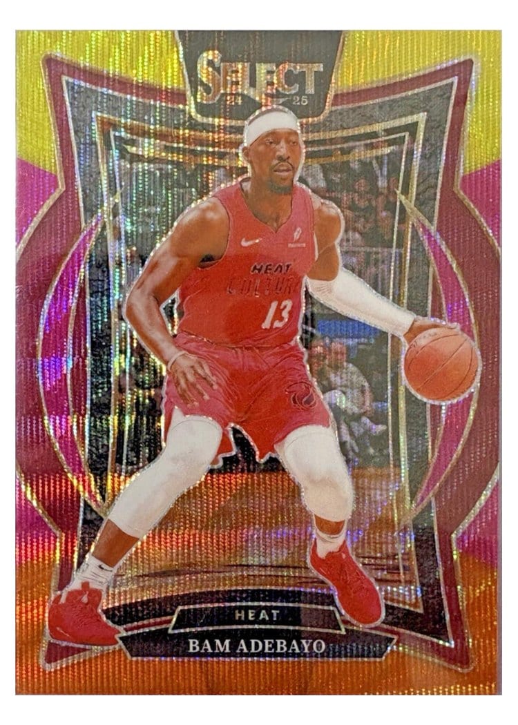 2024-25 Panini Select Base Set Bam Adebayo #15 card