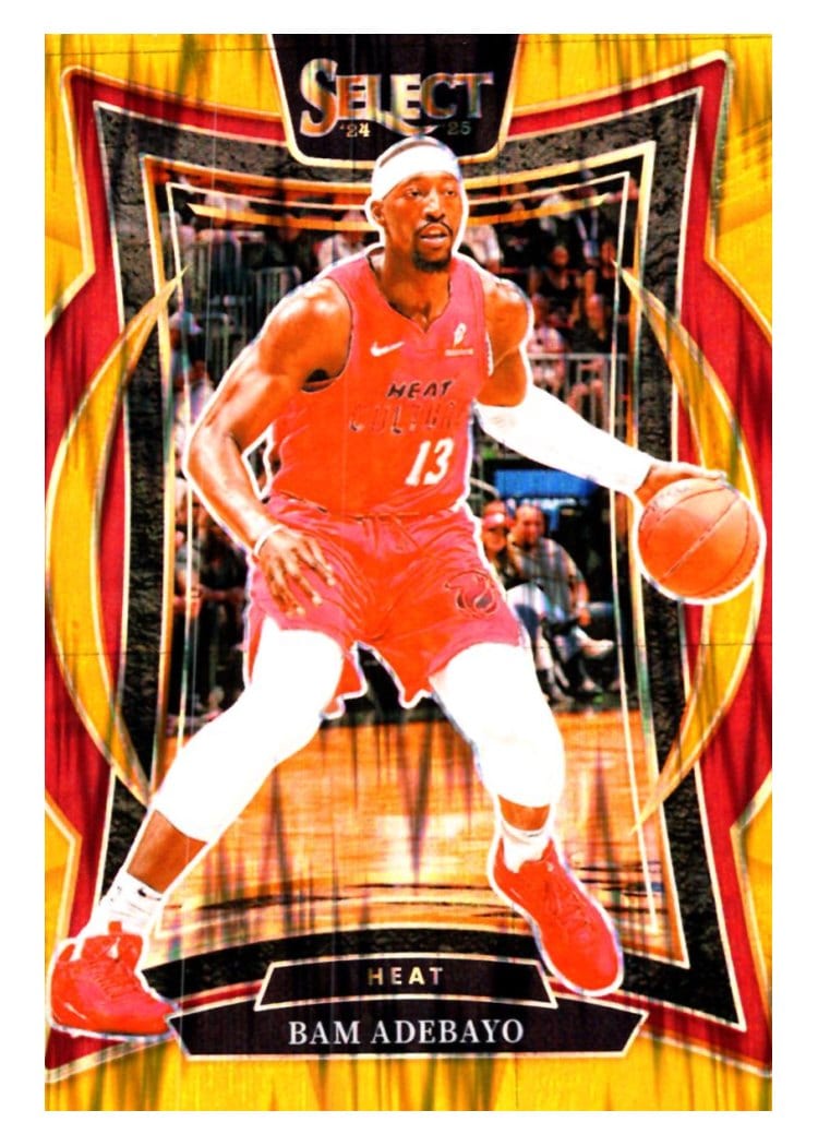 2024-25 Panini Select Base Set Bam Adebayo #15 card