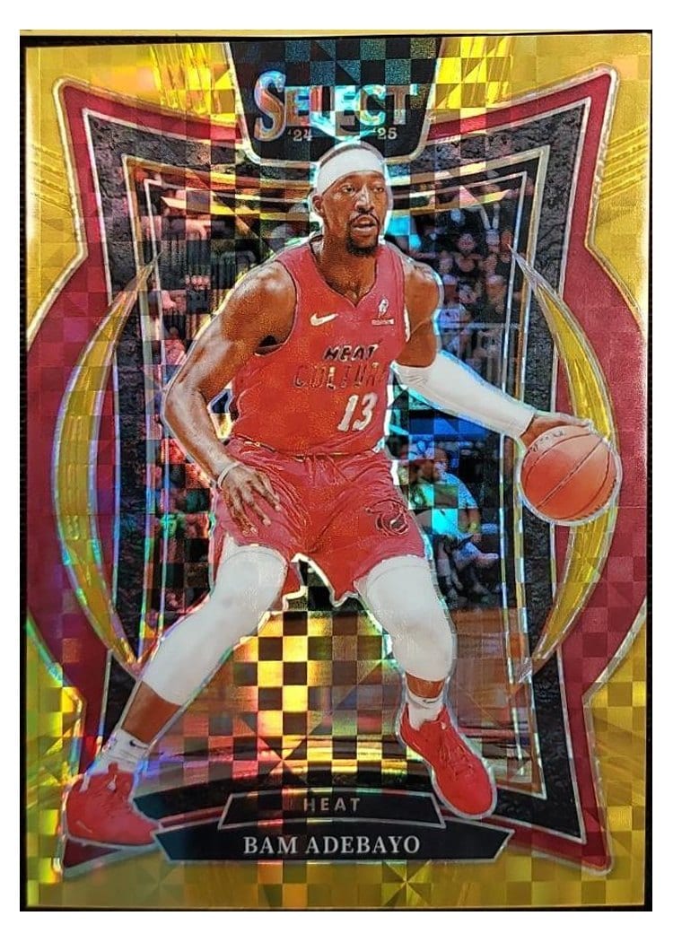 2024-25 Panini Select Base Set Bam Adebayo #15 card