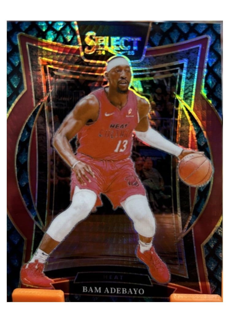 2024-25 Panini Select Base Set Bam Adebayo #15 card