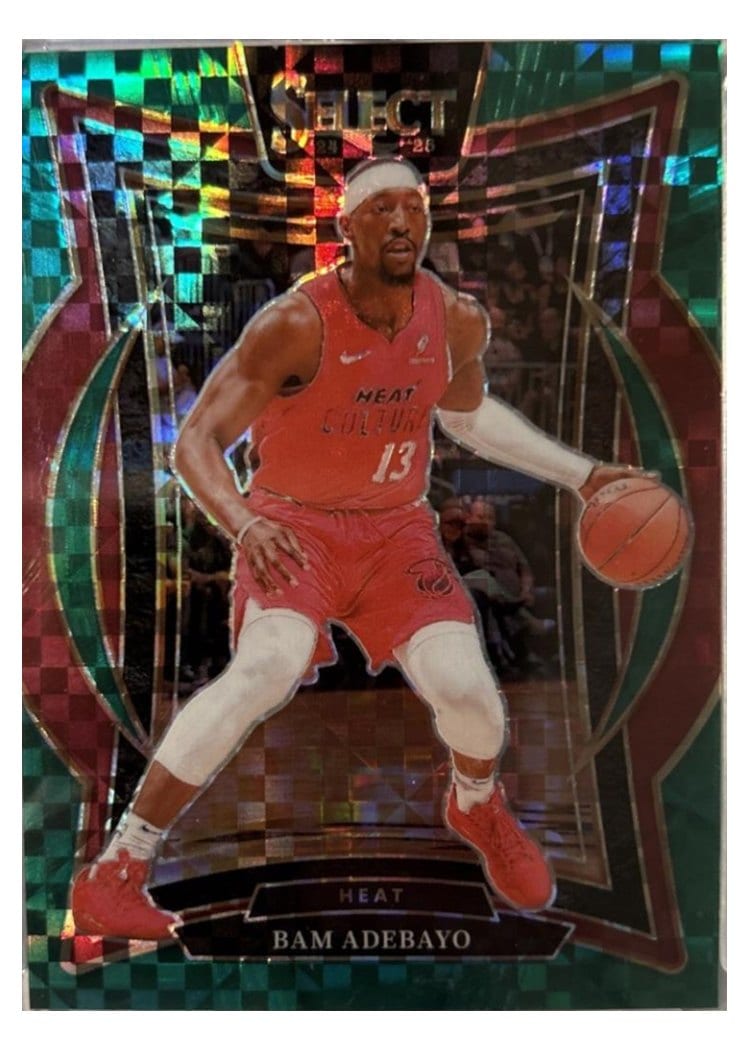2024-25 Panini Select Base Set Bam Adebayo #15 card