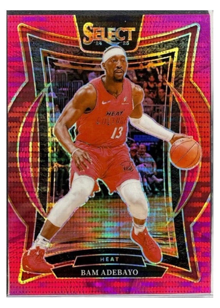 2024-25 Panini Select Base Set Bam Adebayo #15 card