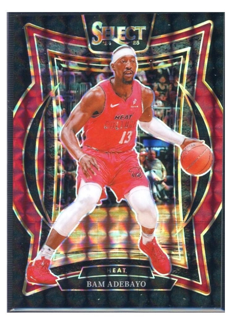 2024-25 Panini Select Base Set Bam Adebayo #15 card