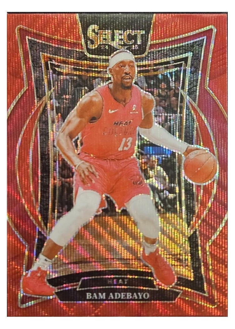 2024-25 Panini Select Base Set Bam Adebayo #15 card