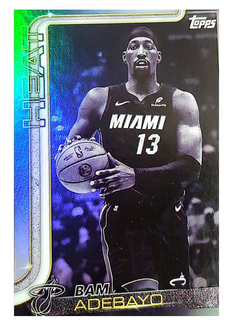 2025-26 Topps Base Set Bam Adebayo #75 card