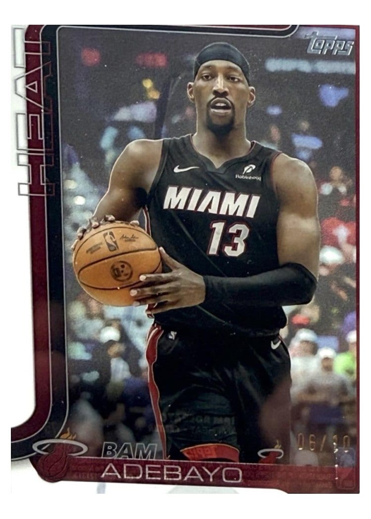 2025-26 Topps Base Set Bam Adebayo #75 card