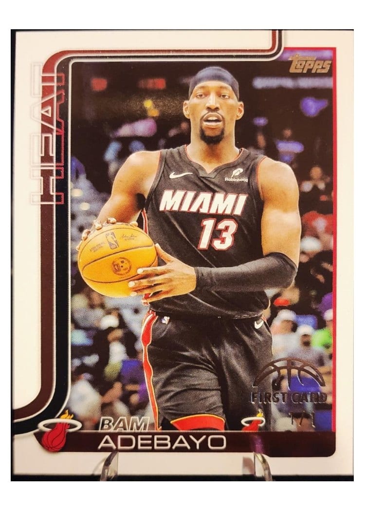 2025-26 Topps Base Set Bam Adebayo #75 card