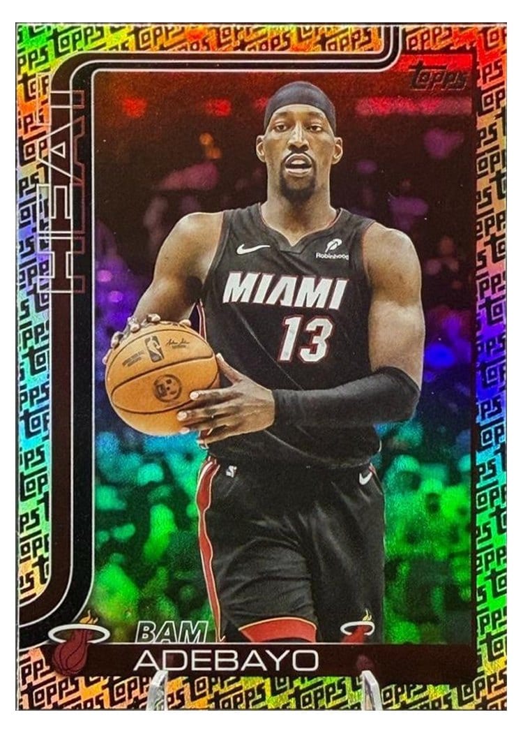2025-26 Topps Base Set Bam Adebayo #75 card