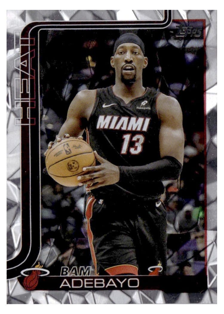 2025-26 Topps Base Set Bam Adebayo #75 card