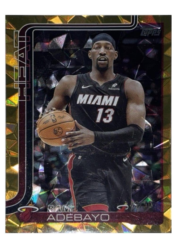 2025-26 Topps Base Set Bam Adebayo #75 card
