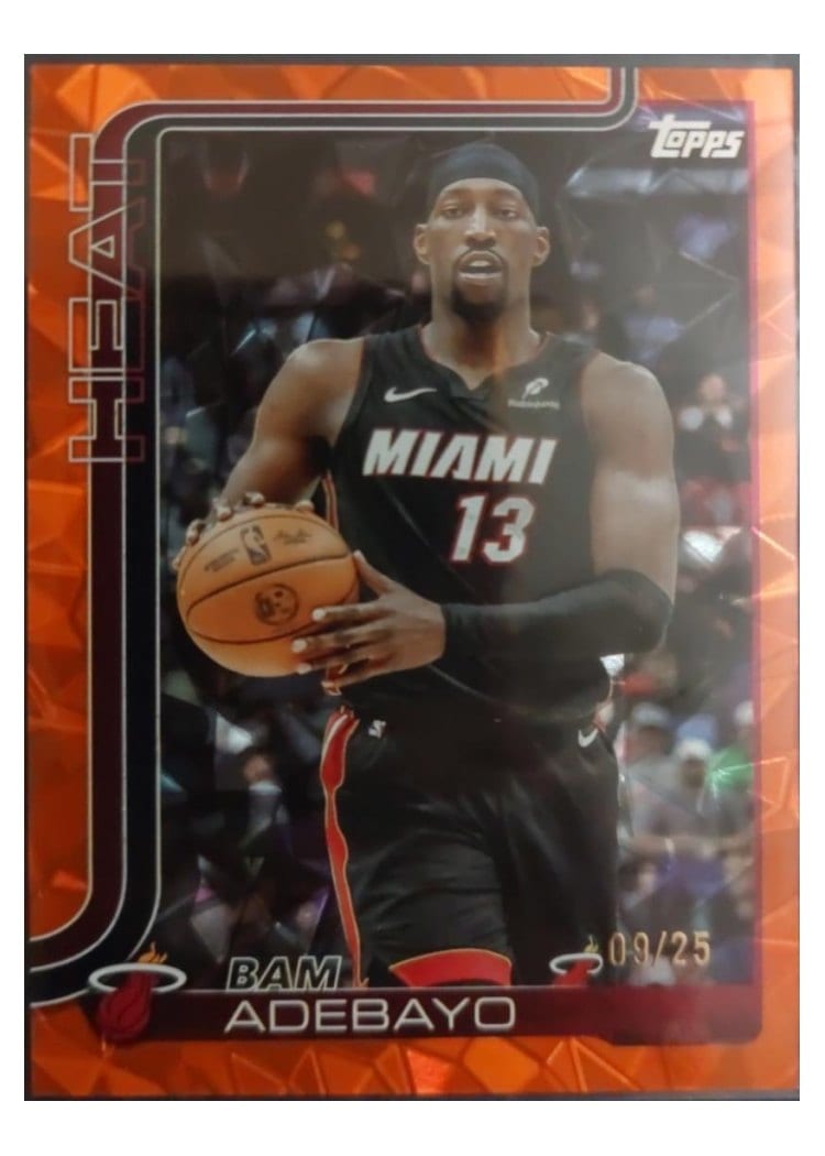 2025-26 Topps Base Set Bam Adebayo #75 card