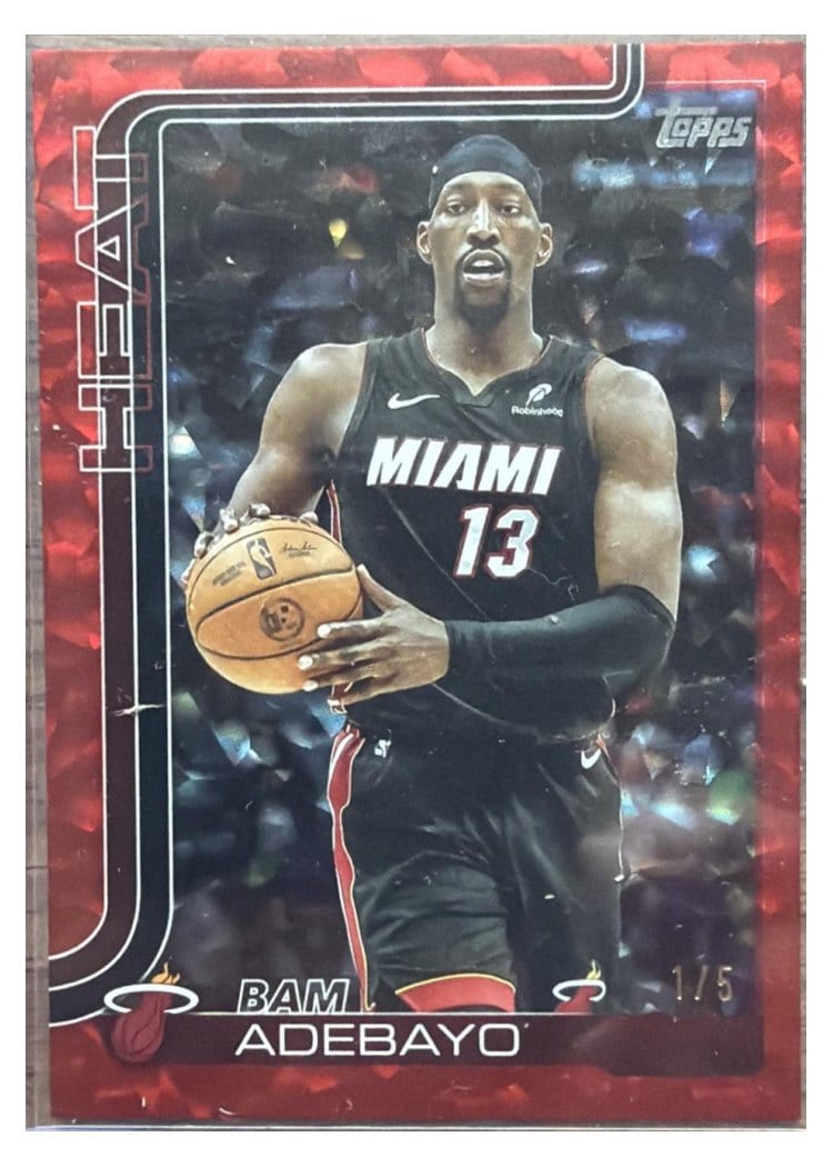 2025-26 Topps Base Set Bam Adebayo #75 card