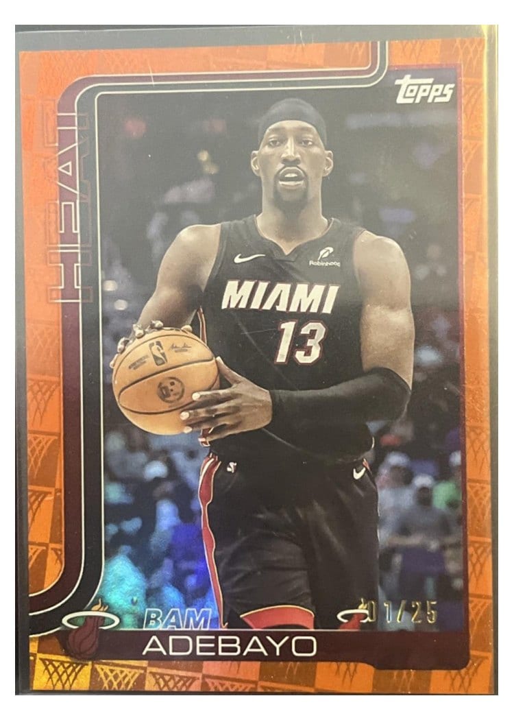 2025-26 Topps Base Set Bam Adebayo #75 card