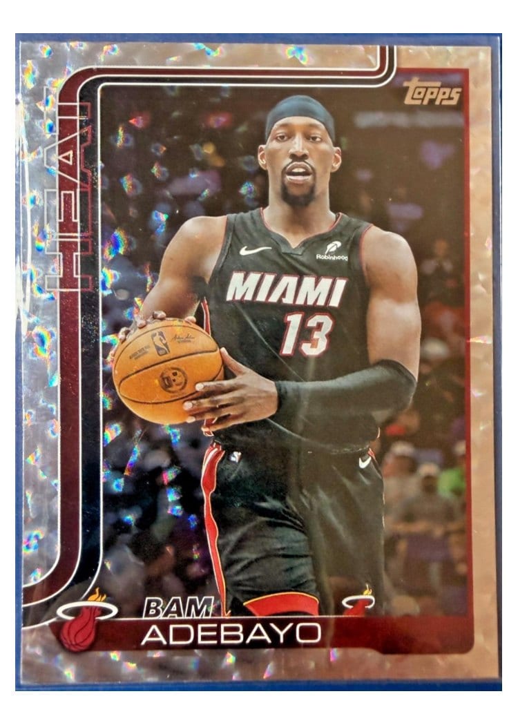 2025-26 Topps Base Set Bam Adebayo #75 card