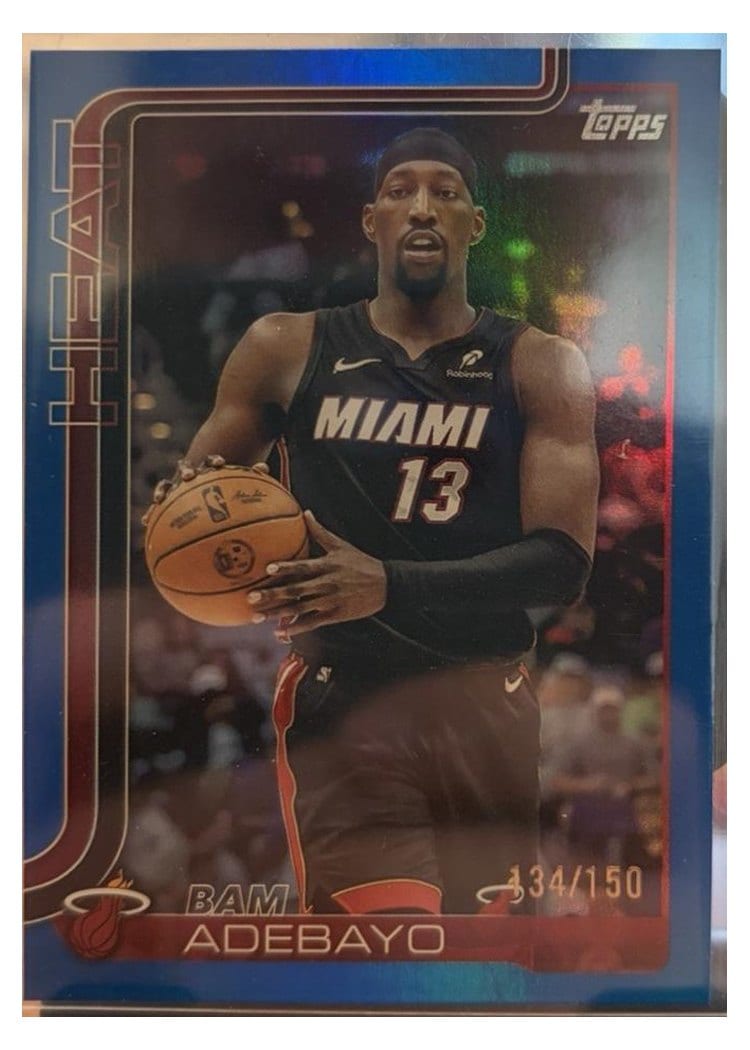 2025-26 Topps Base Set Bam Adebayo #75 card