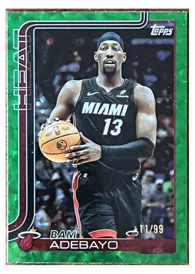 2025-26 Topps Base Set Bam Adebayo #75 card