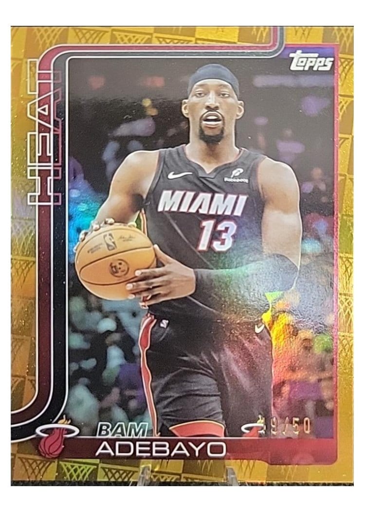 2025-26 Topps Base Set Bam Adebayo #75 card