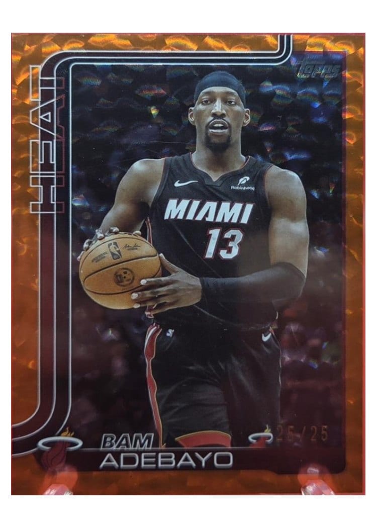 2025-26 Topps Base Set Bam Adebayo #75 card