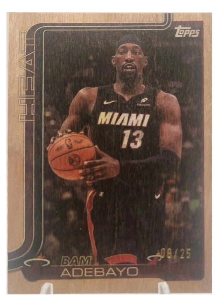 2025-26 Topps Base Set Bam Adebayo #75 card