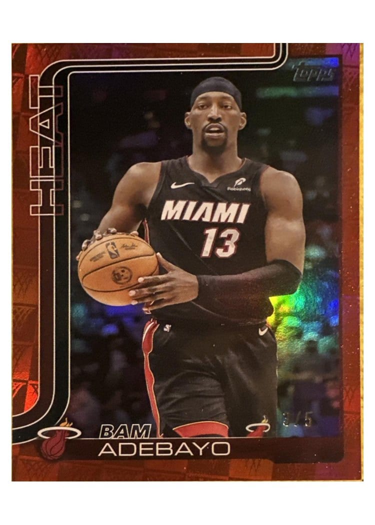 2025-26 Topps Base Set Bam Adebayo #75 card