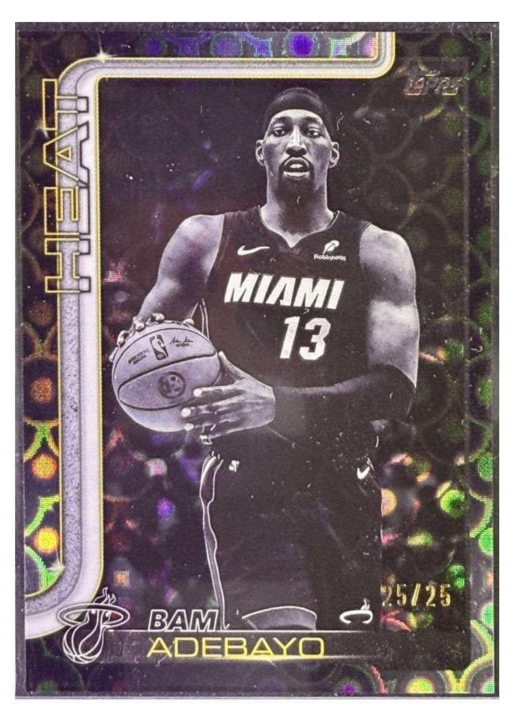 2025-26 Topps Base Set Bam Adebayo #75 card