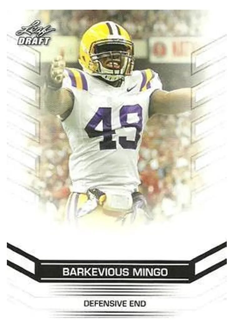 2013 Leaf Draft Barkeviuous Mingo #5 card