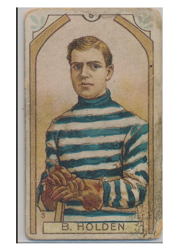 1911 C55 Barney Holden #3 card