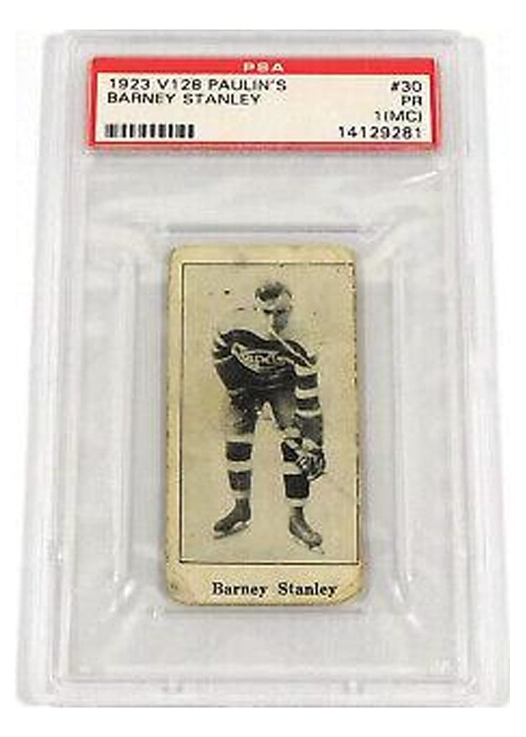 1923 V128 Paulin's Barney Stanley Stamp Redemption #30 card