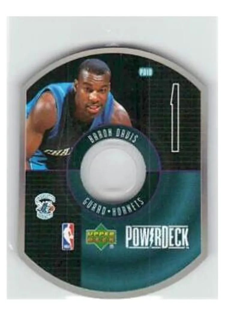 1999 Upper Deck PowerDeck Baron Davis #PD10 card