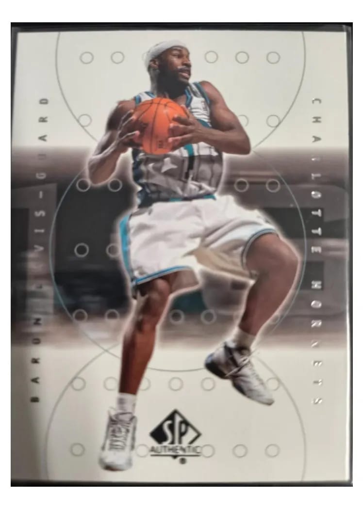2000 SP Authentic Baron Davis #8 card