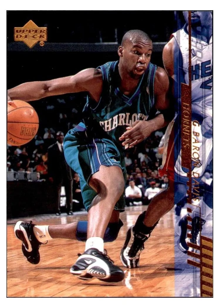 2000 Upper Deck Baron Davis #16 card