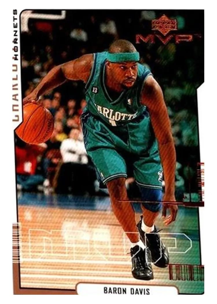 2000 Upper Deck MVP Baron Davis #21 card