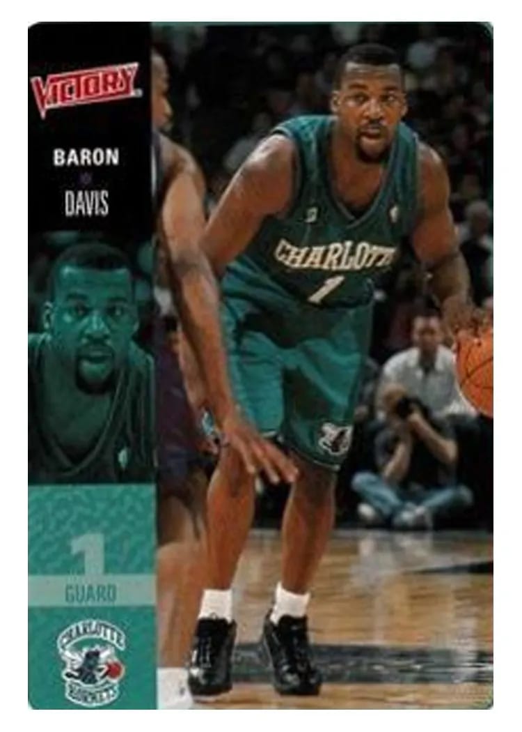 2000 Upper Deck Victory Baron Davis #23 card